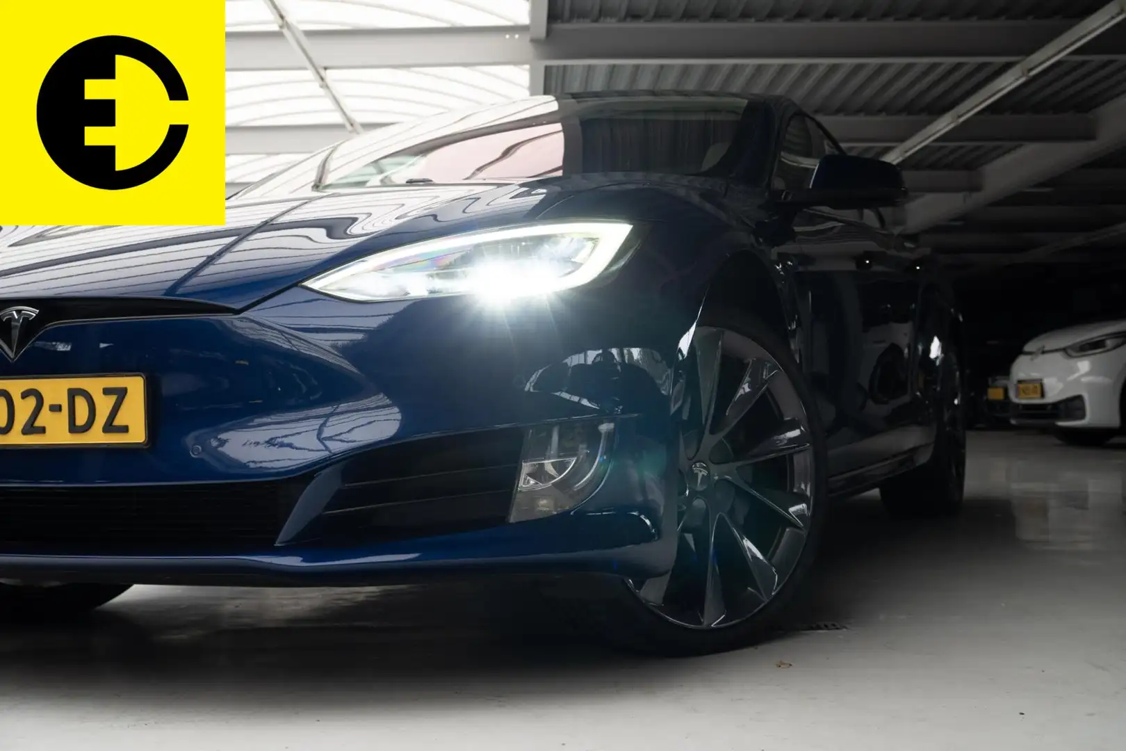 Tesla Model S 75D Base | Coldweather pakket | Enhanced autopilot Blauw - 2