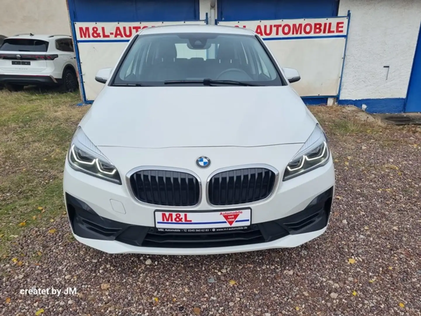 BMW 218 d Gran Tourer Checkheft LED Business Paket Blanc - 1