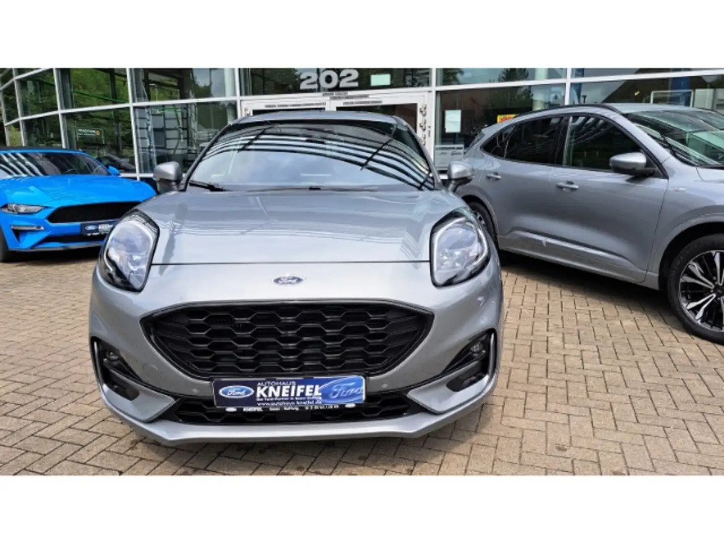 Ford Puma ST-Line X 1.0 EcoBoost Mild Hybrid  Navi  Soundsys Plateado - 2