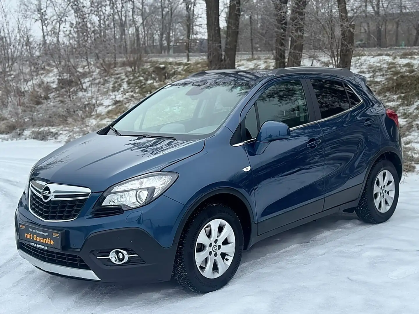 Opel Mokka 1,6 CDTI Cosmo Automatik|1.Besitz| sehr gepflegt| Blau - 2