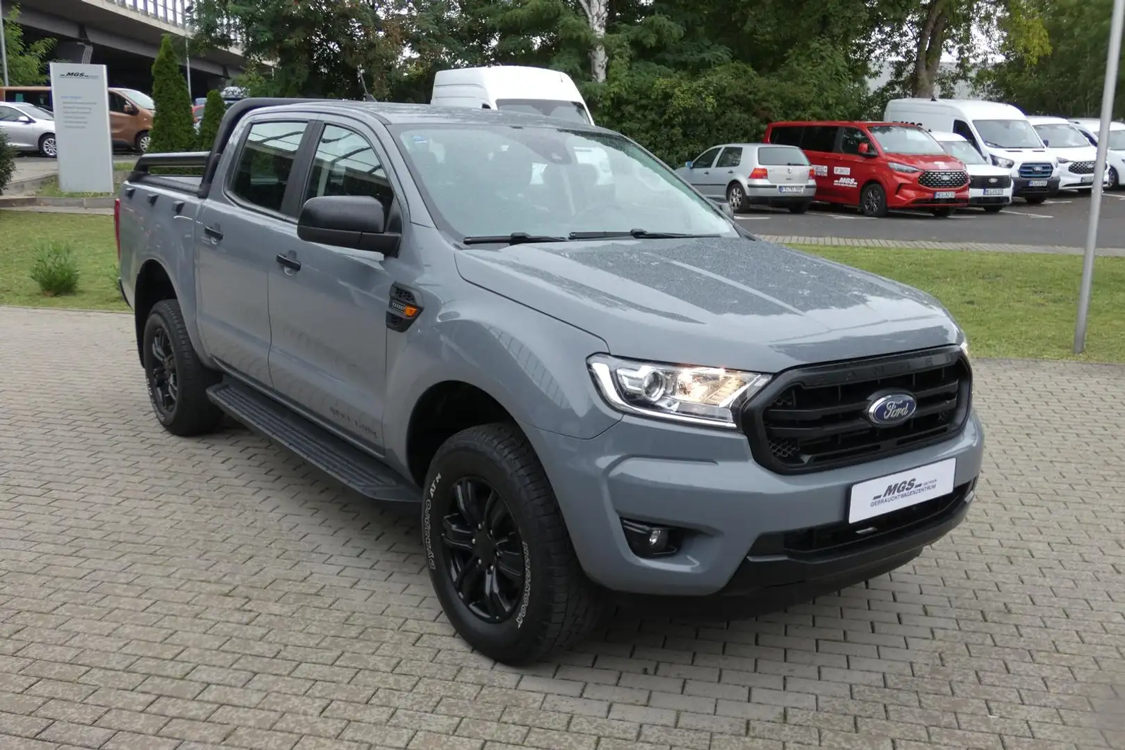 Ford Ranger 2.0 "Wolftrak" DK #4x4 #AHK #NAVI #TEMPO Gris - 2