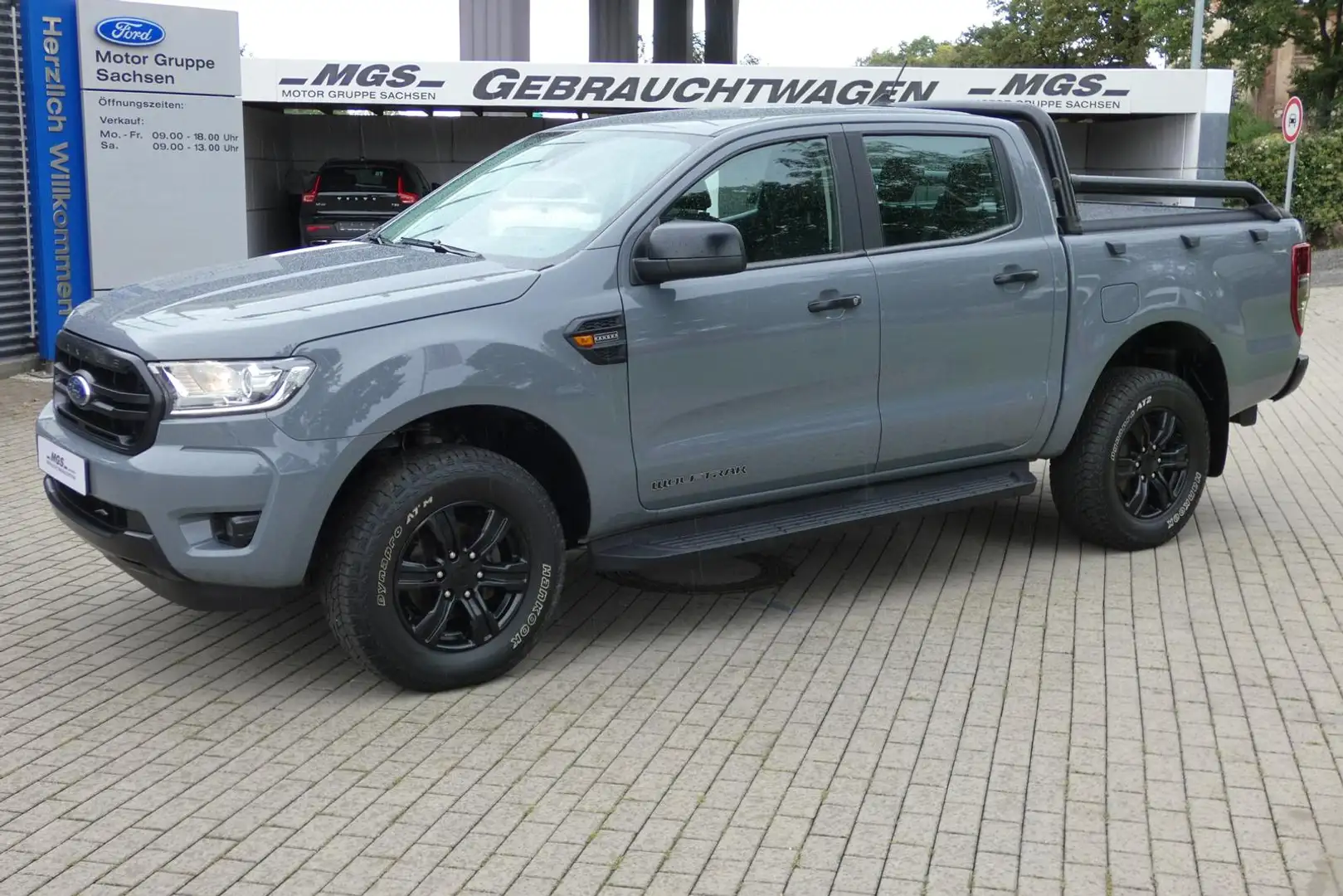 Ford Ranger 2.0 "Wolftrak" DK #4x4 #AHK #NAVI #TEMPO Gris - 1