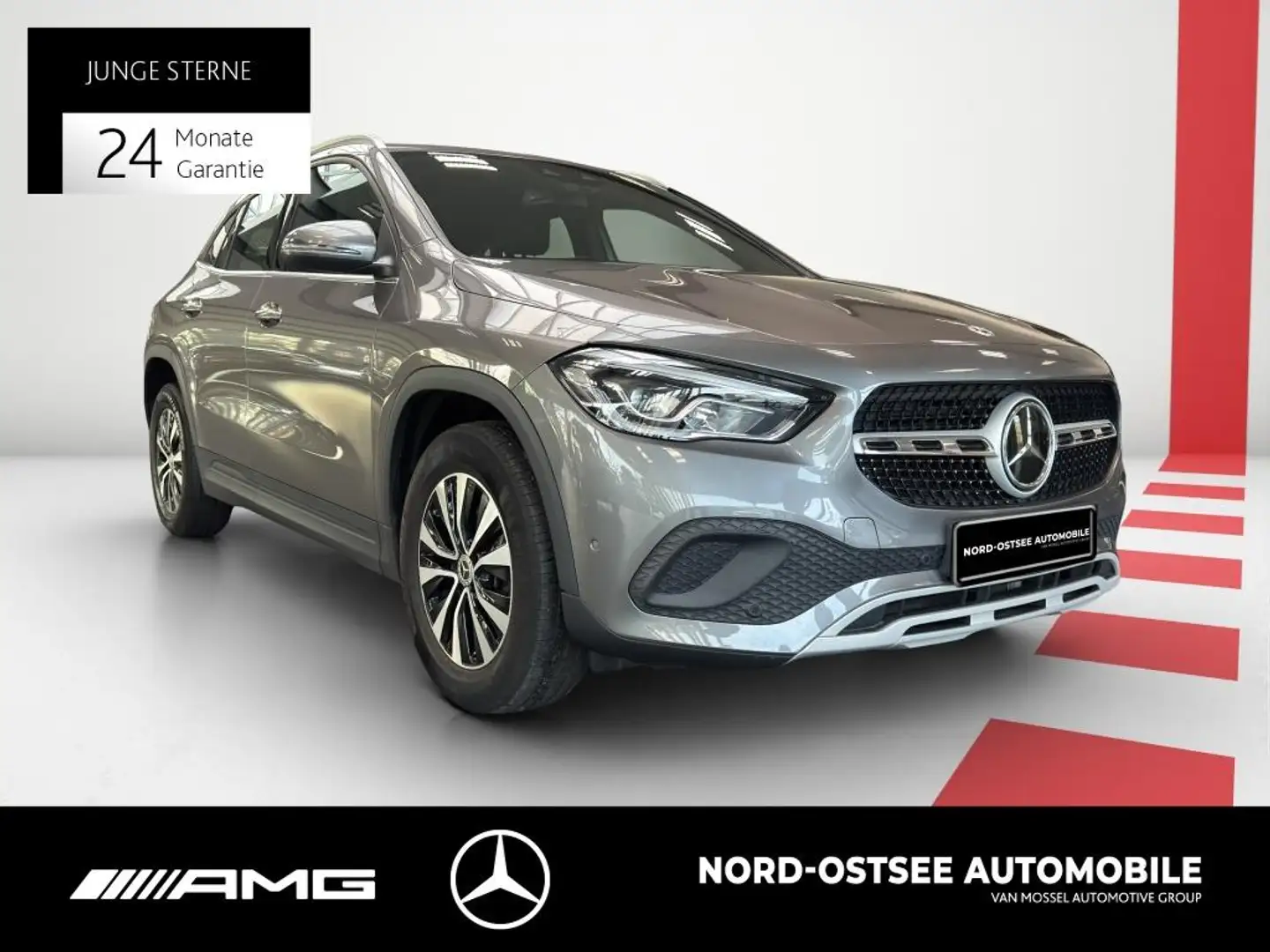Mercedes-Benz GLA 200 d 4M STYLE DISTRONIC LED KAMERA NAVI SHZ Gris - 2