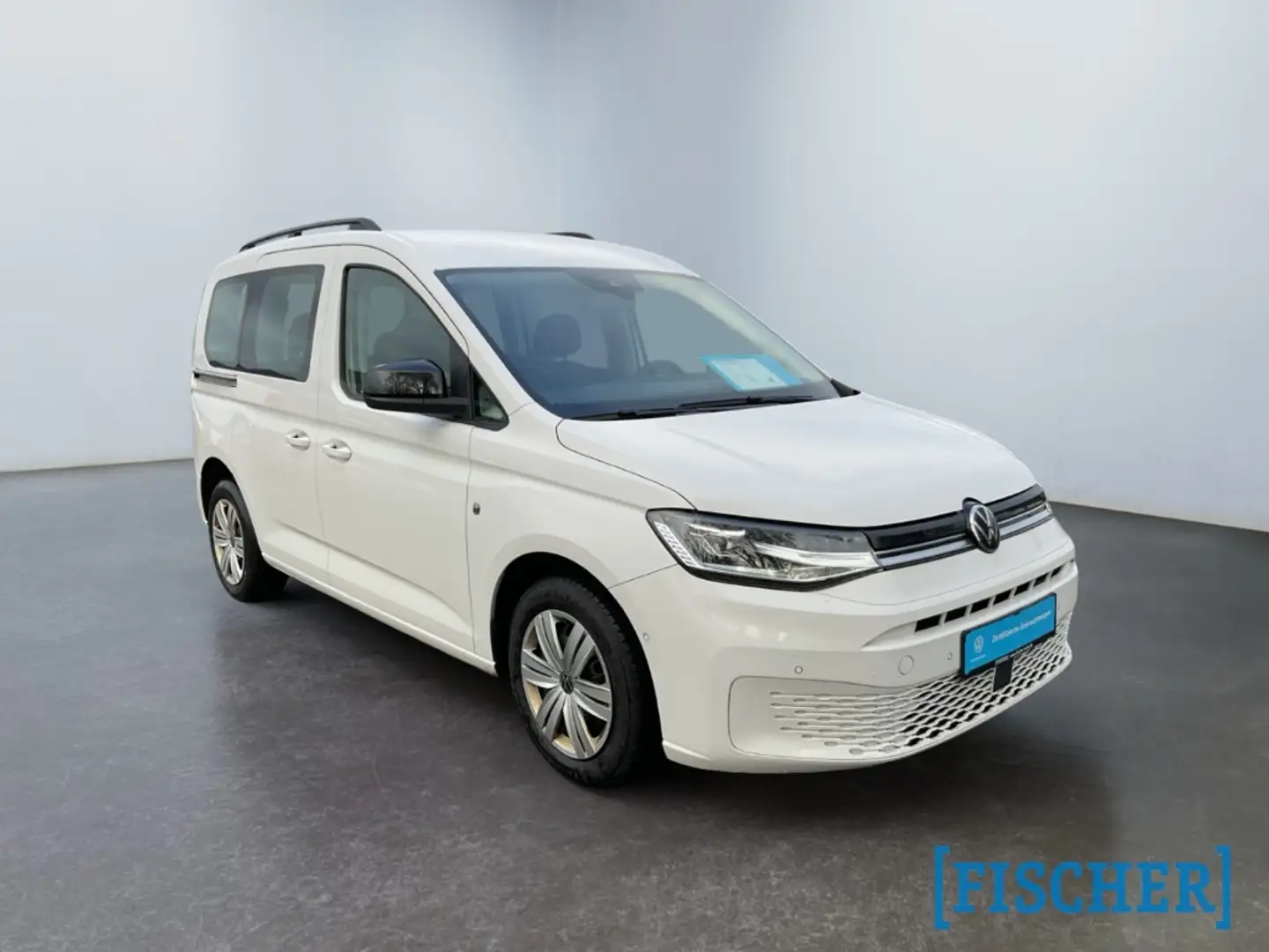 Volkswagen Caddy 2.0TDI Life LED AHK Navi SHZ GRA PDC DAB+ Weiß - 2