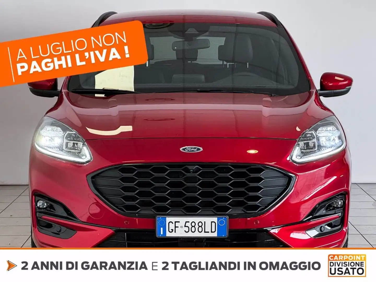 Ford Kuga 2.5 phev st-line x 2wd 225cv cvt Rosso - 2