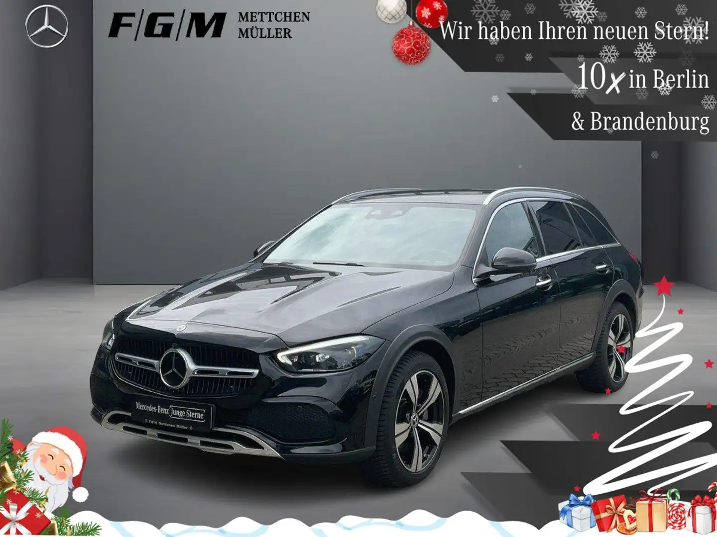 Mercedes-Benz C 220 T d All Terrain 4M Avantgarde KeyGo|TWA Schwarz - 1