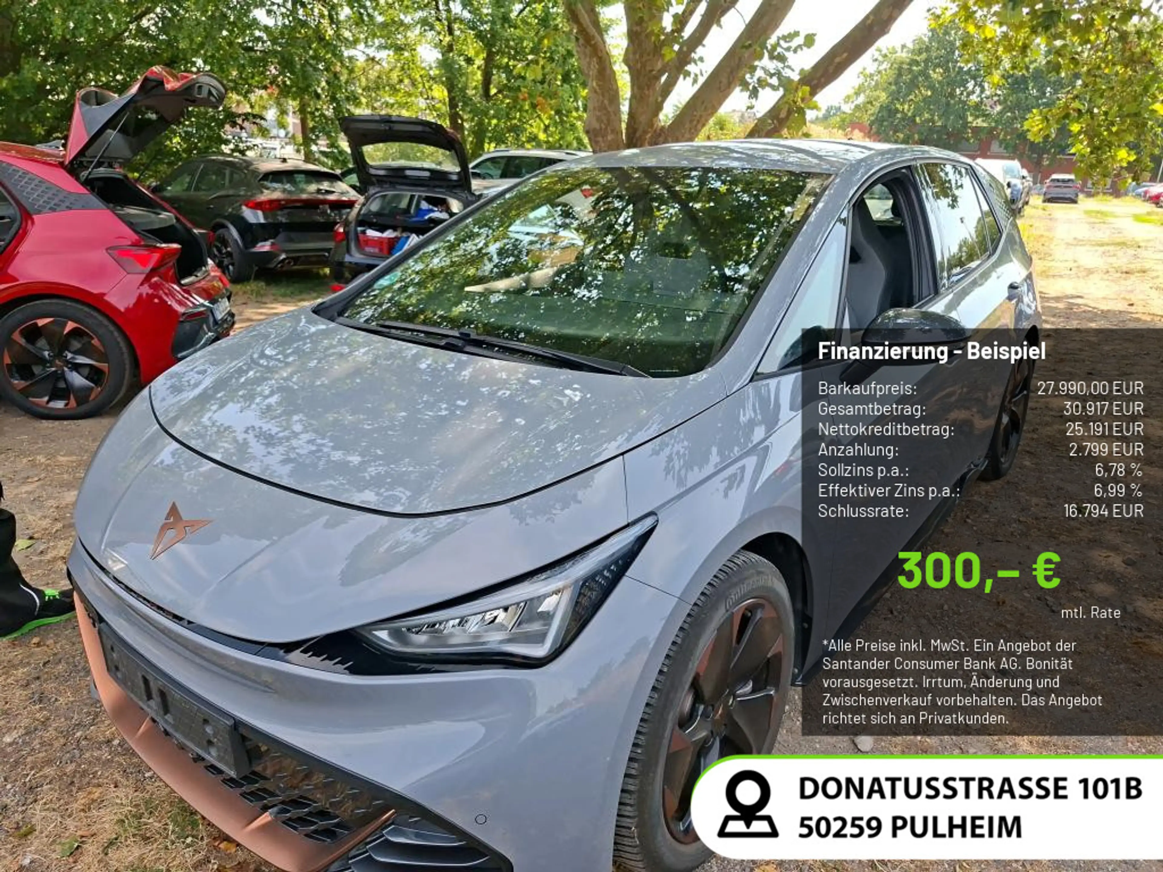 CUPRA Born Edition Dynamic 170 LED ACC NAVI KAMERA