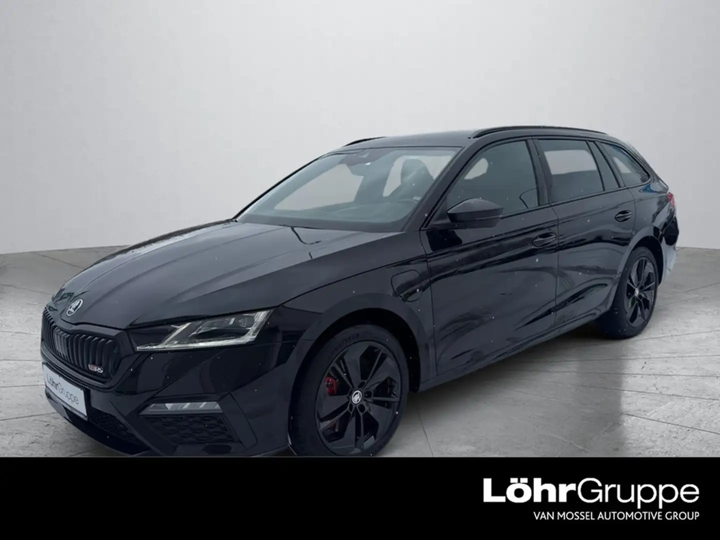 Skoda Octavia Combi RS 1,4 iV Automatik Schwarz - 1
