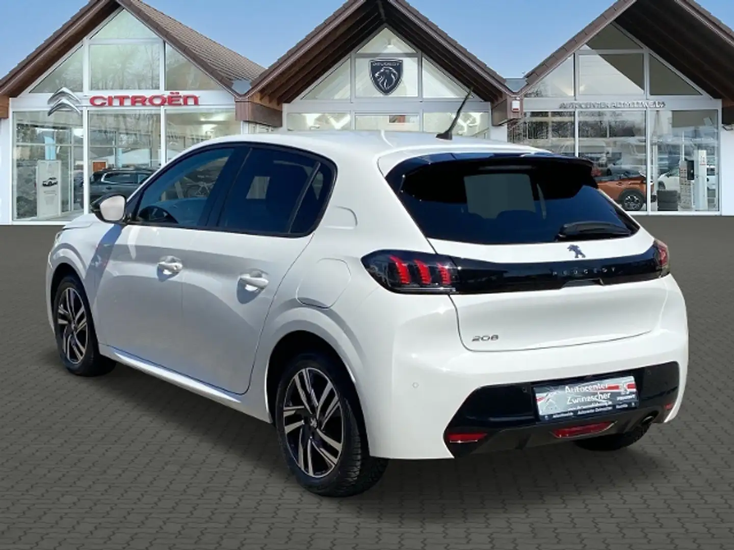 Peugeot 208 Allure Blanc - 2