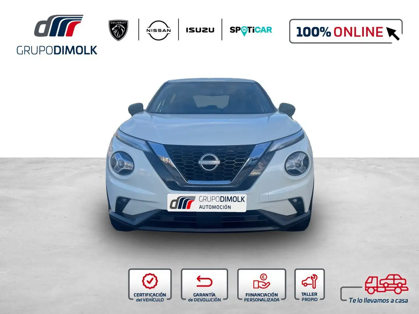 Nissan Juke 1.0 DIG-T N-Connecta 4x2 DCT 7 114 Blanco - 2