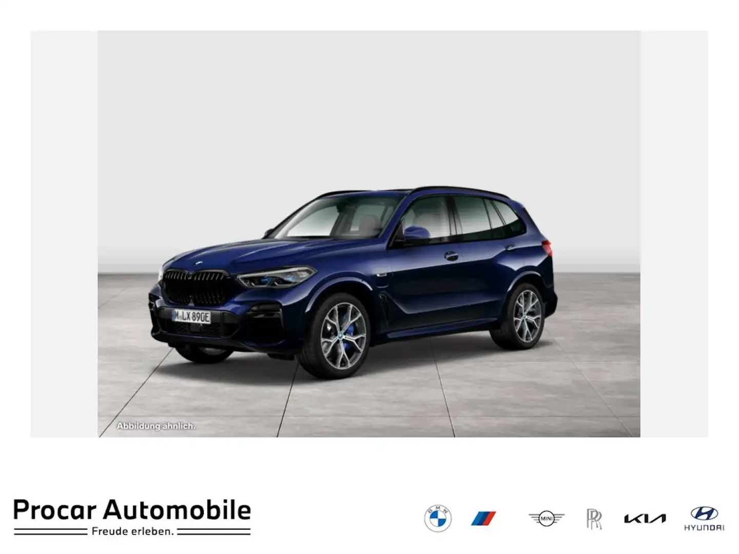 BMW X5 xDrive45e MSport DA PA+ Laser HuD Pano 21" LMR Blau - 1