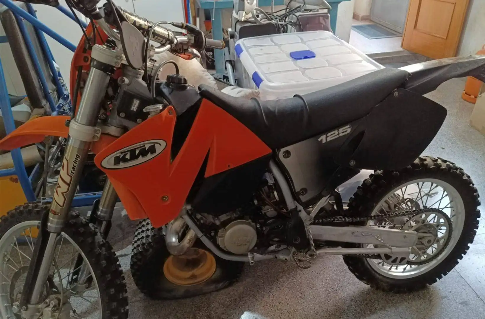KTM 125 EXC Naranja - 2