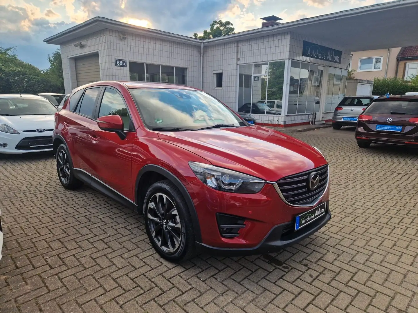 Mazda CX-5 Sports-Line AWD Schiebed. Kamera MFL Klima Rood - 1