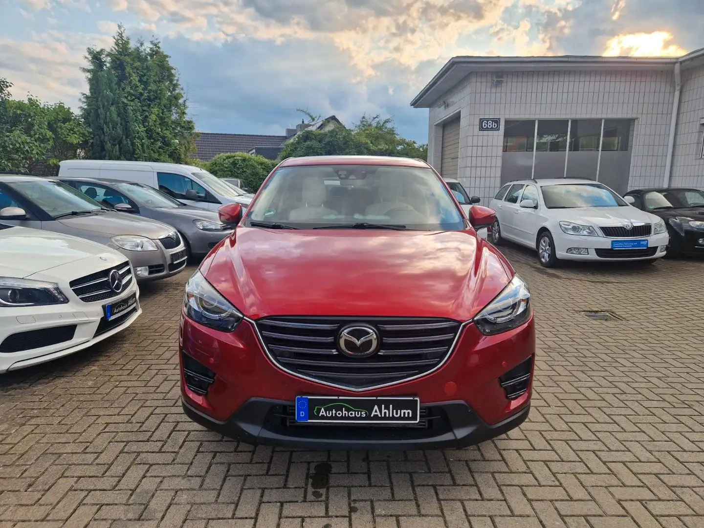 Mazda CX-5 Sports-Line AWD Schiebed. Kamera MFL Klima Rood - 2