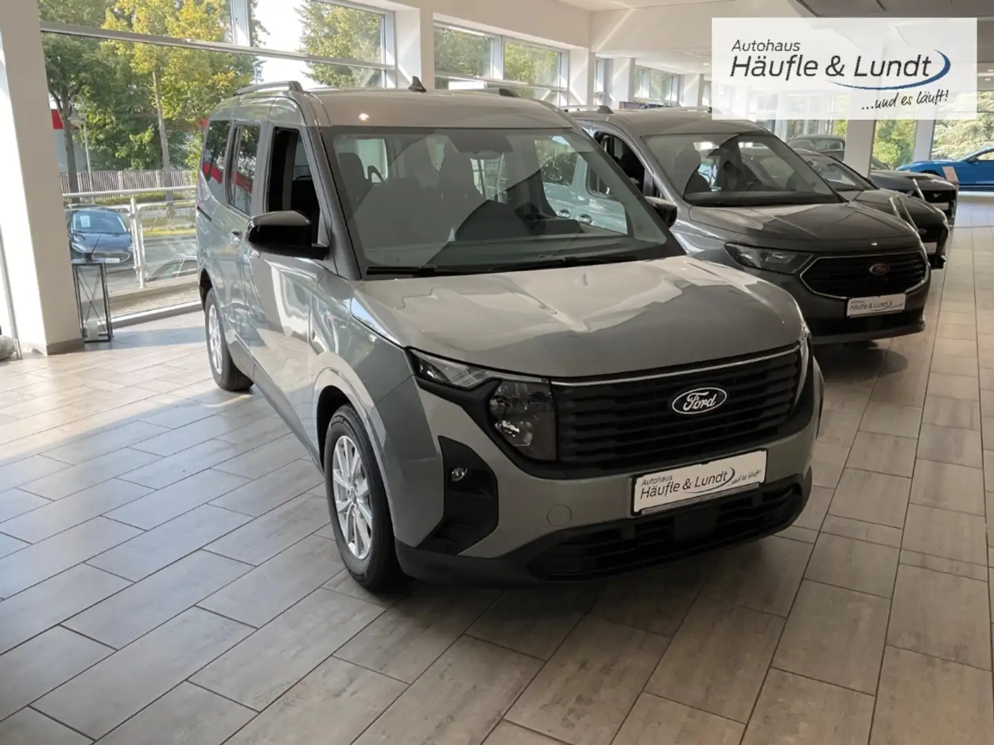 Ford Tourneo Courier Titanium ACC Navi AHK RFK Zilver - 2
