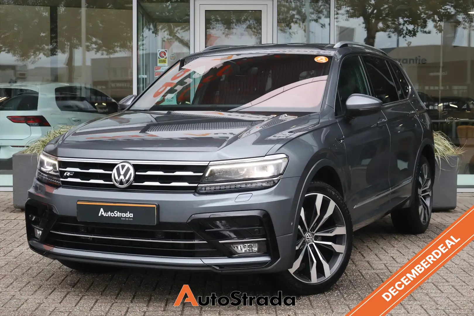 Volkswagen Tiguan Allspace 1.5 R-Line TSI 150pk | Leder | Virtual | Camera | Gris - 1