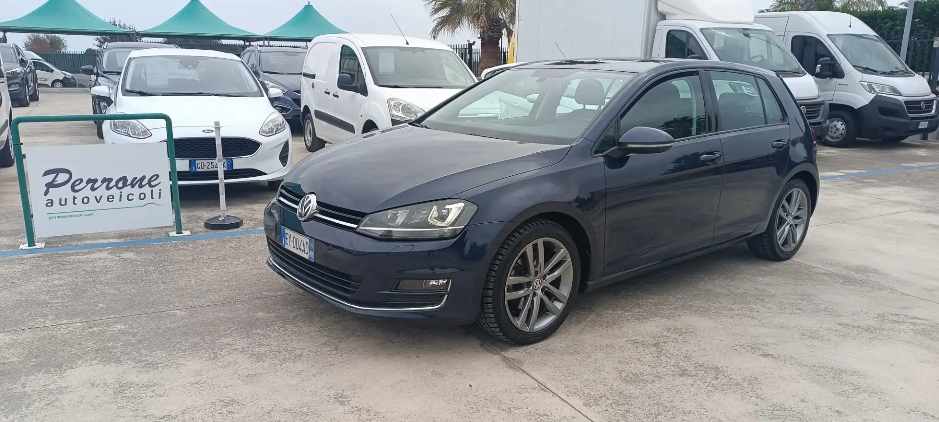 Volkswagen Golf 2.0 TDI 5p. Highline BlueMotion Technology Bleu - 1
