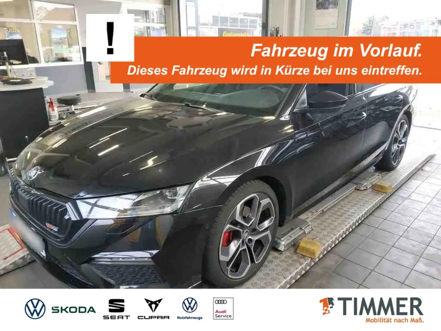 Skoda Octavia Combi 2.0 TDI DSG 4x4 RS +AHK +MATRIX +ACC +RKAM Schwarz - 1