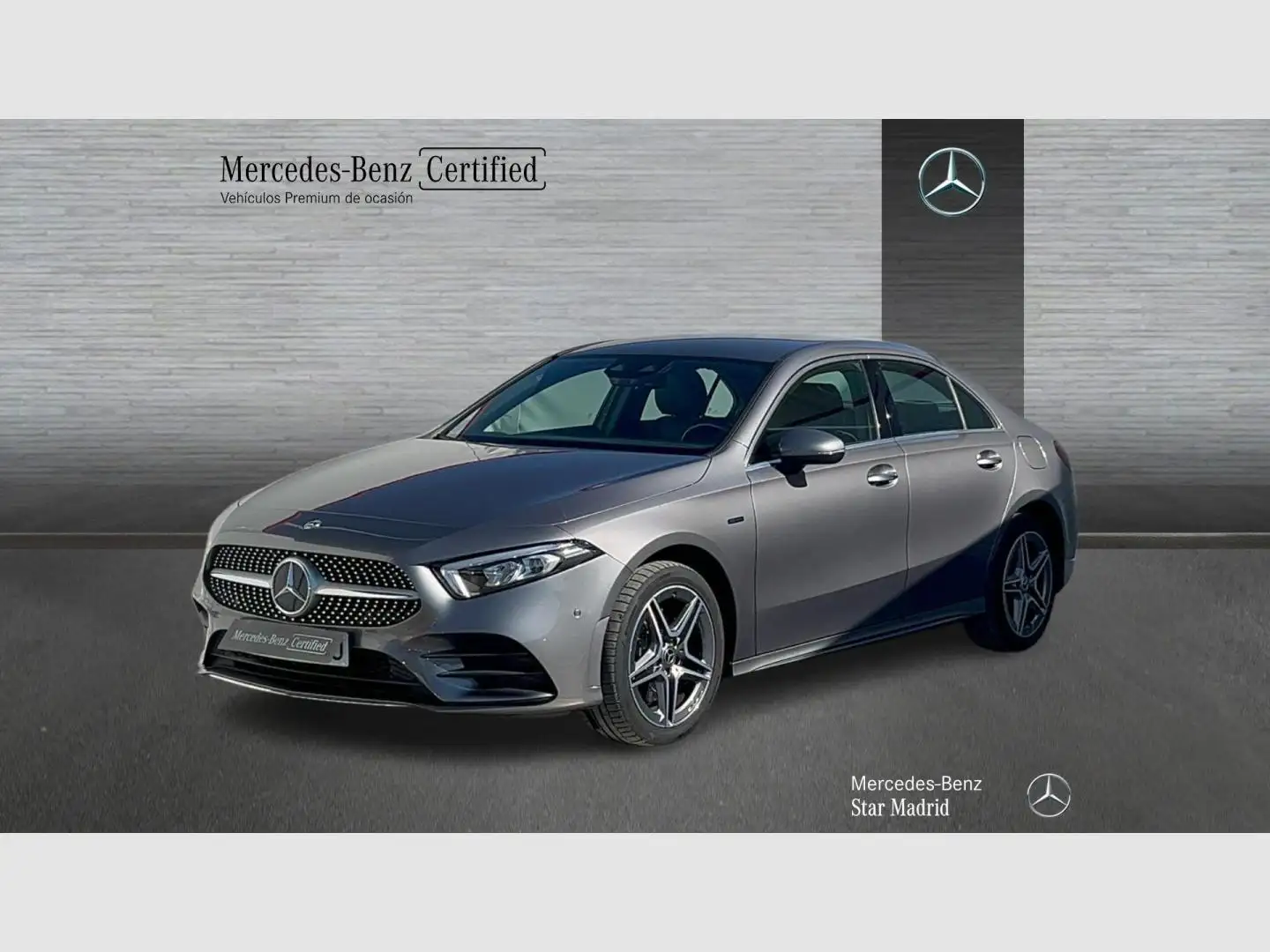 Mercedes-Benz A 250 Sedán e Gris - 1