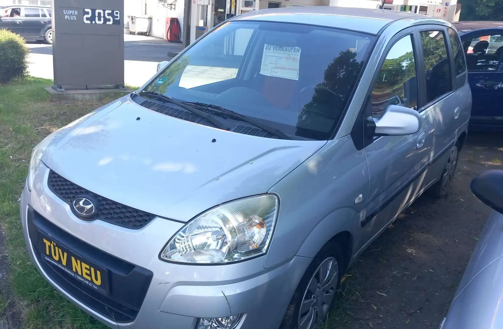 Hyundai Matrix LPG-Gasanl., Sitzhzg., Klima, AHK, eFH, 1 J. Gar. Silber - 1