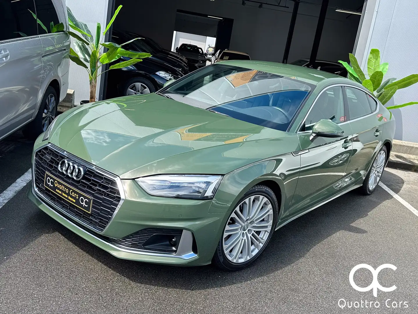 Audi A5 Sportback - 3.0 TDI Quattro - Boite auto - Superbe Vert - 1
