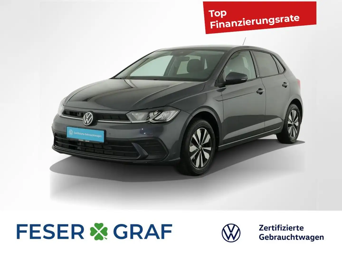 Volkswagen Polo 1.0 TSI MOVE DSG Rückfahrkamera / ACC Grigio - 1