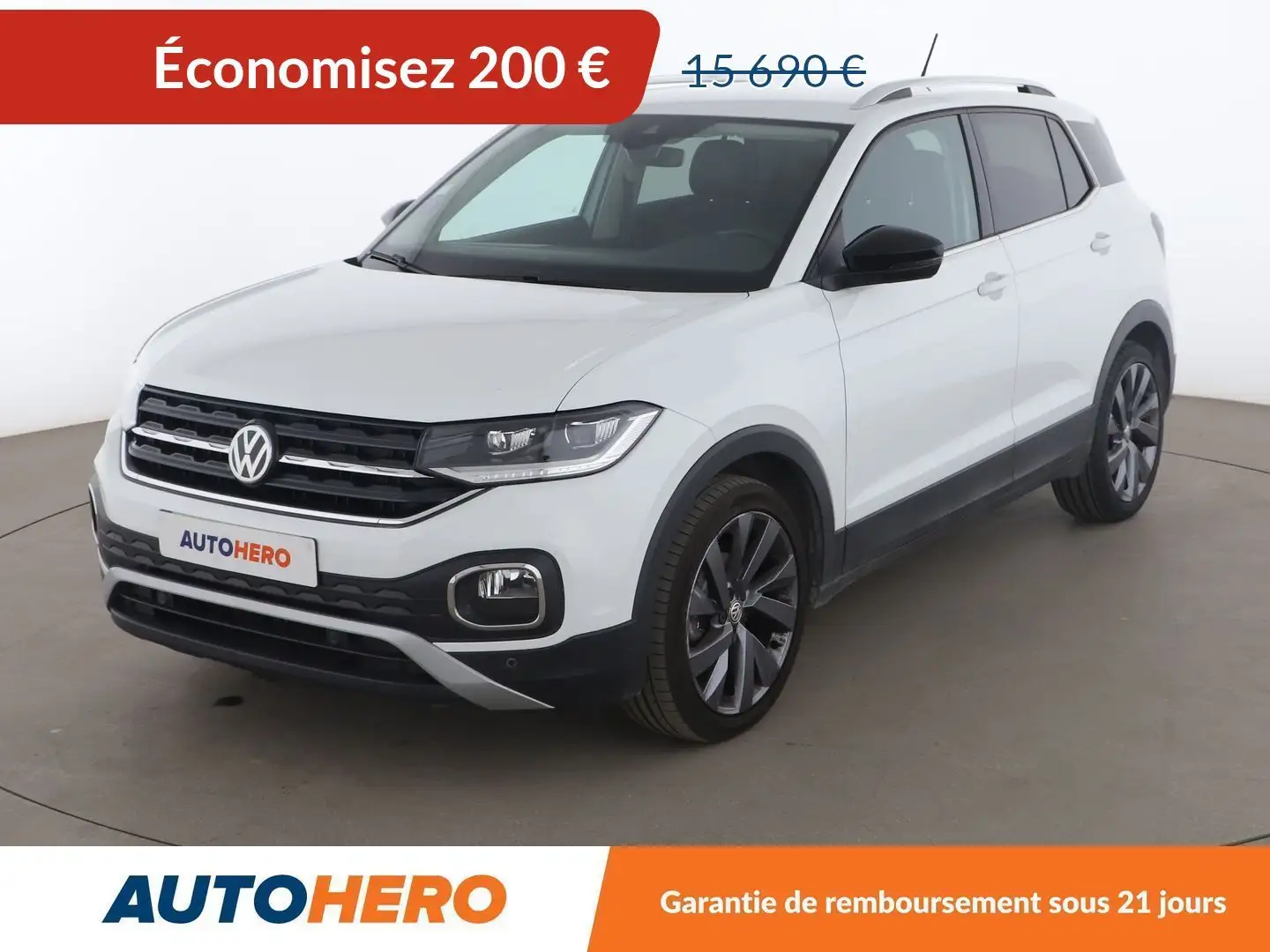 Volkswagen T-Cross 1.0 TSI First Edition Blanc - 1