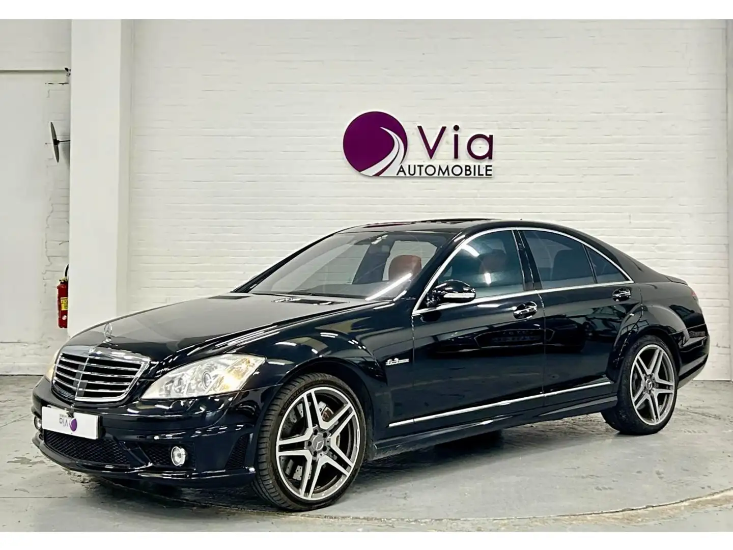Mercedes-Benz S 63 AMG S 63 AMG 525 / FULL OPTIONS / ORIGINE FRANCE Noir - 1