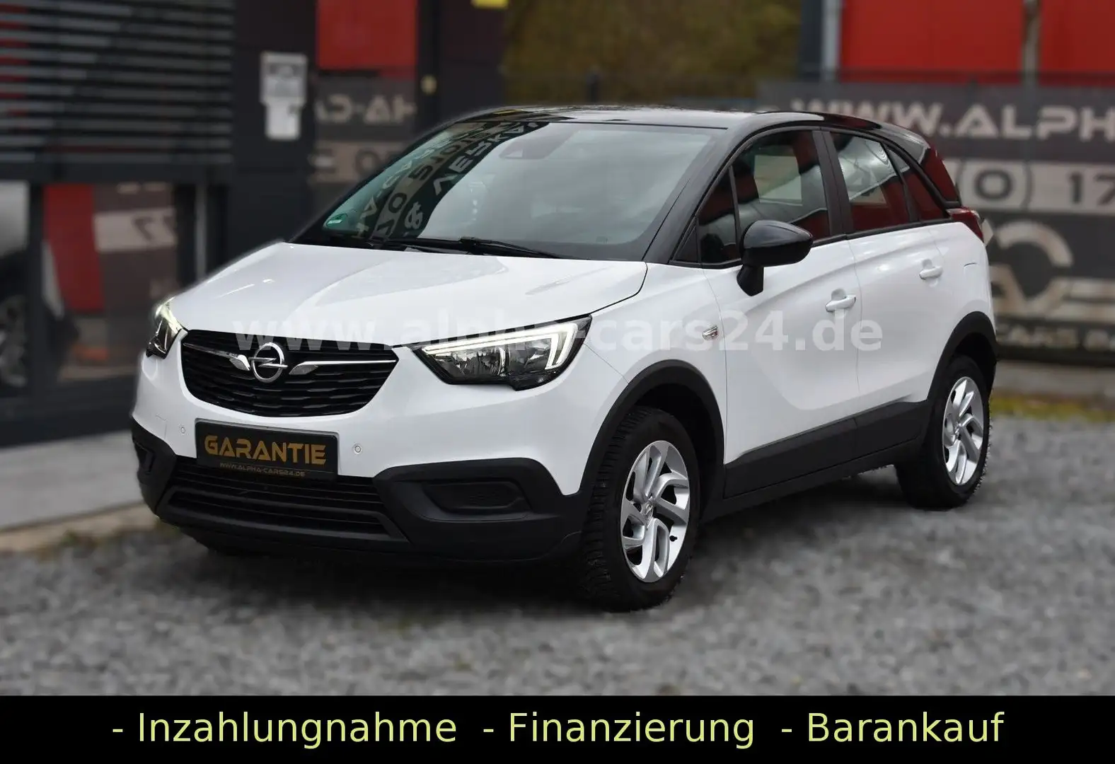Opel Crossland X Edition Temp Sitzhzg PDC MFL AHK SH Білий - 1