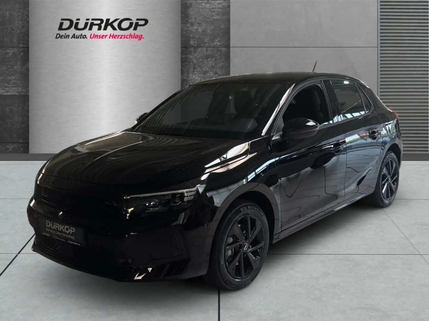 Opel Corsa GS Automatik/Einparkhilfe+Rückfahrkamera Tech-Pake Schwarz - 1