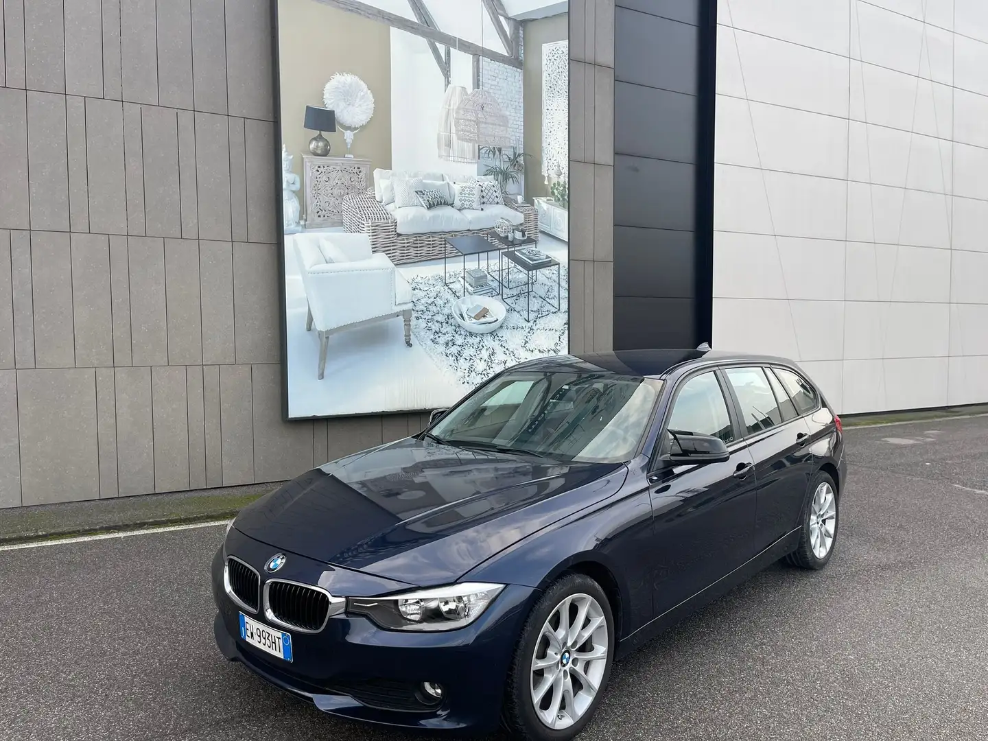 BMW 320 320d Touring Msport 184cv Azul - 1
