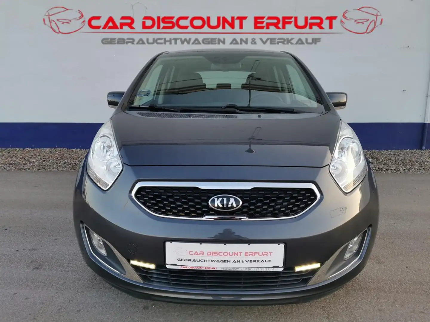 Kia Venga 1.6 CRDi Platinum Edition+1.Hand+Org.35TKM+PanoD.+ Grau - 1