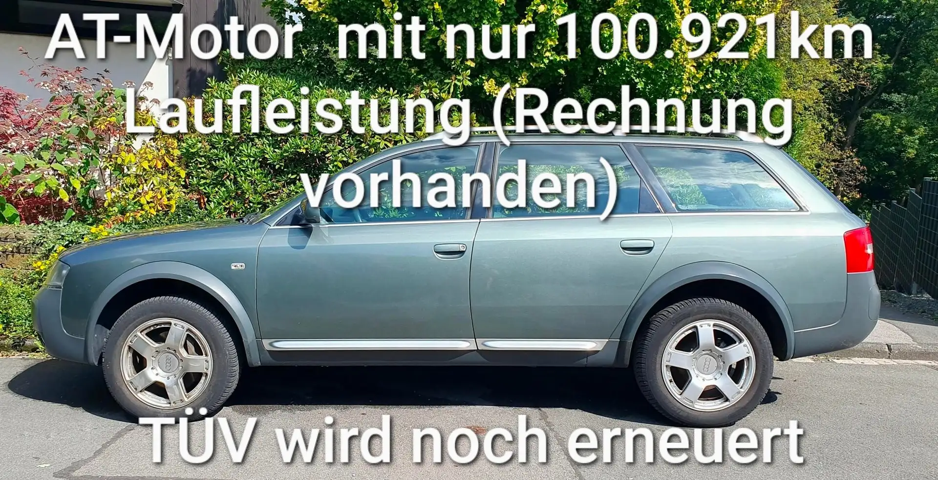 Audi A6 allroad 2,5 TDI quattro, 179PS, 6-Zyl., Tiptronic, Autom. Zöld - 1