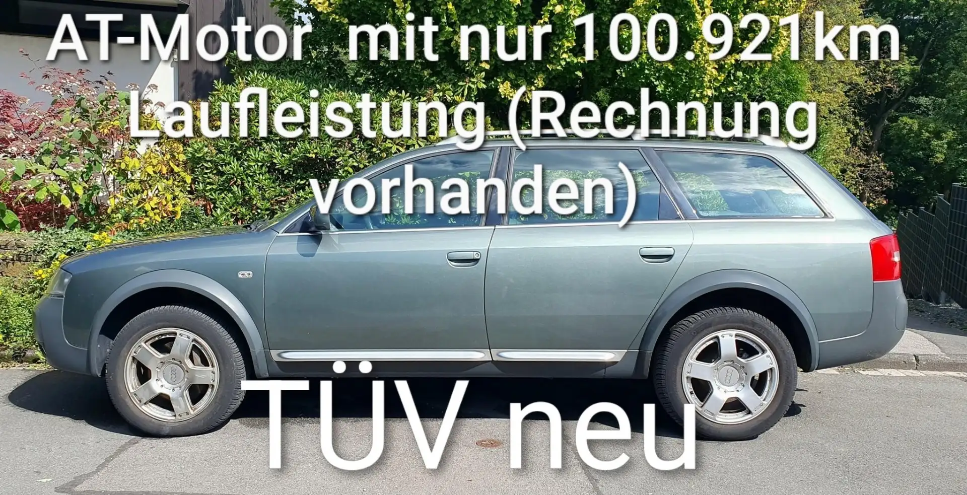 Audi A6 allroad 2,5 TDI quattro, 179PS, 6-Zyl., Tiptronic, Autom. Zöld - 1