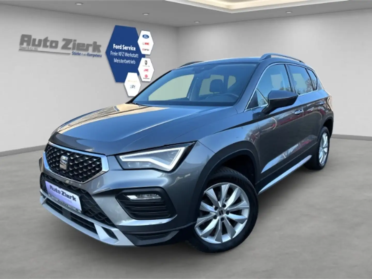 SEAT Ateca Xperience 1.5 TSI ACT DSG NAVI ACC LED RFK Grau - 1