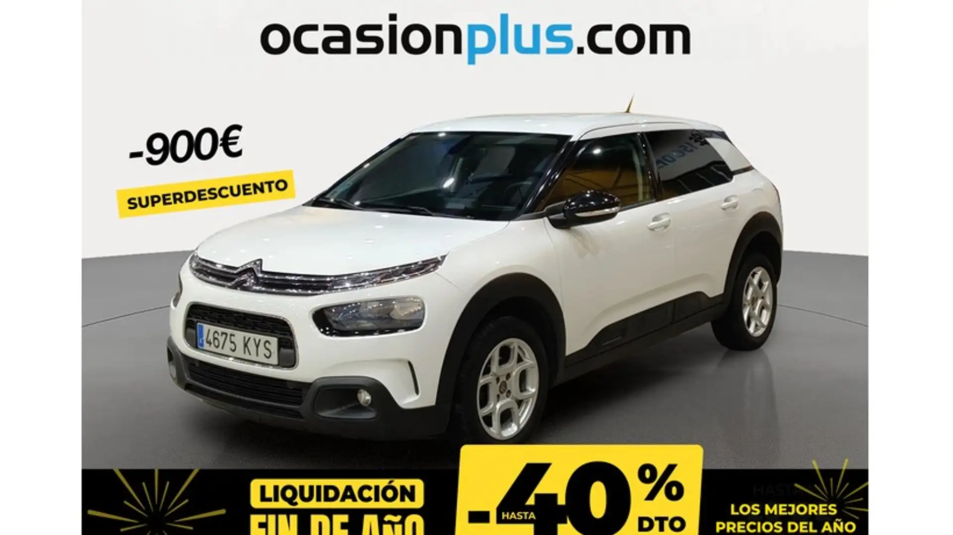 Citroen C4 Cactus 1.5BlueHDi S&S Feel 100 Blanc - 1