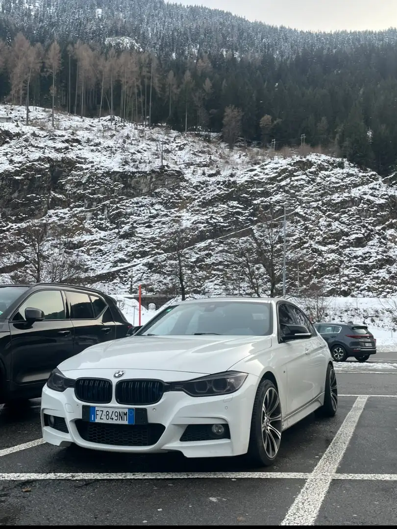 BMW 318 f30 318d Blanc - 1