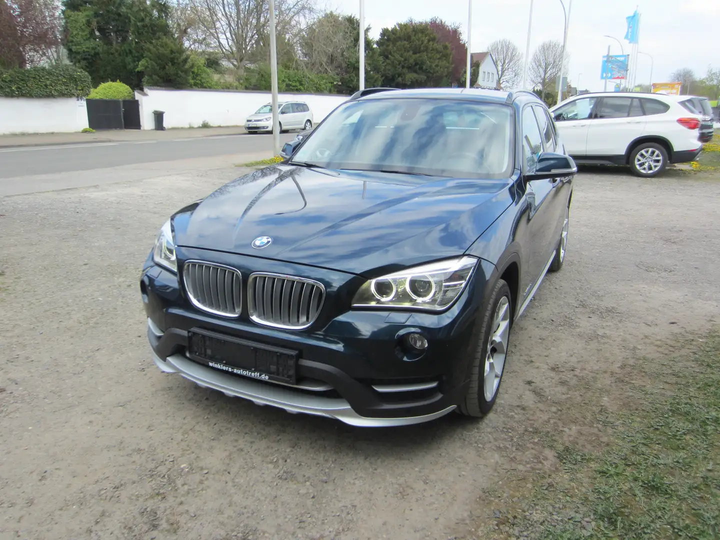 BMW X1 20 d xDrive Automatik Allrad Teil-Leder Bleu - 1