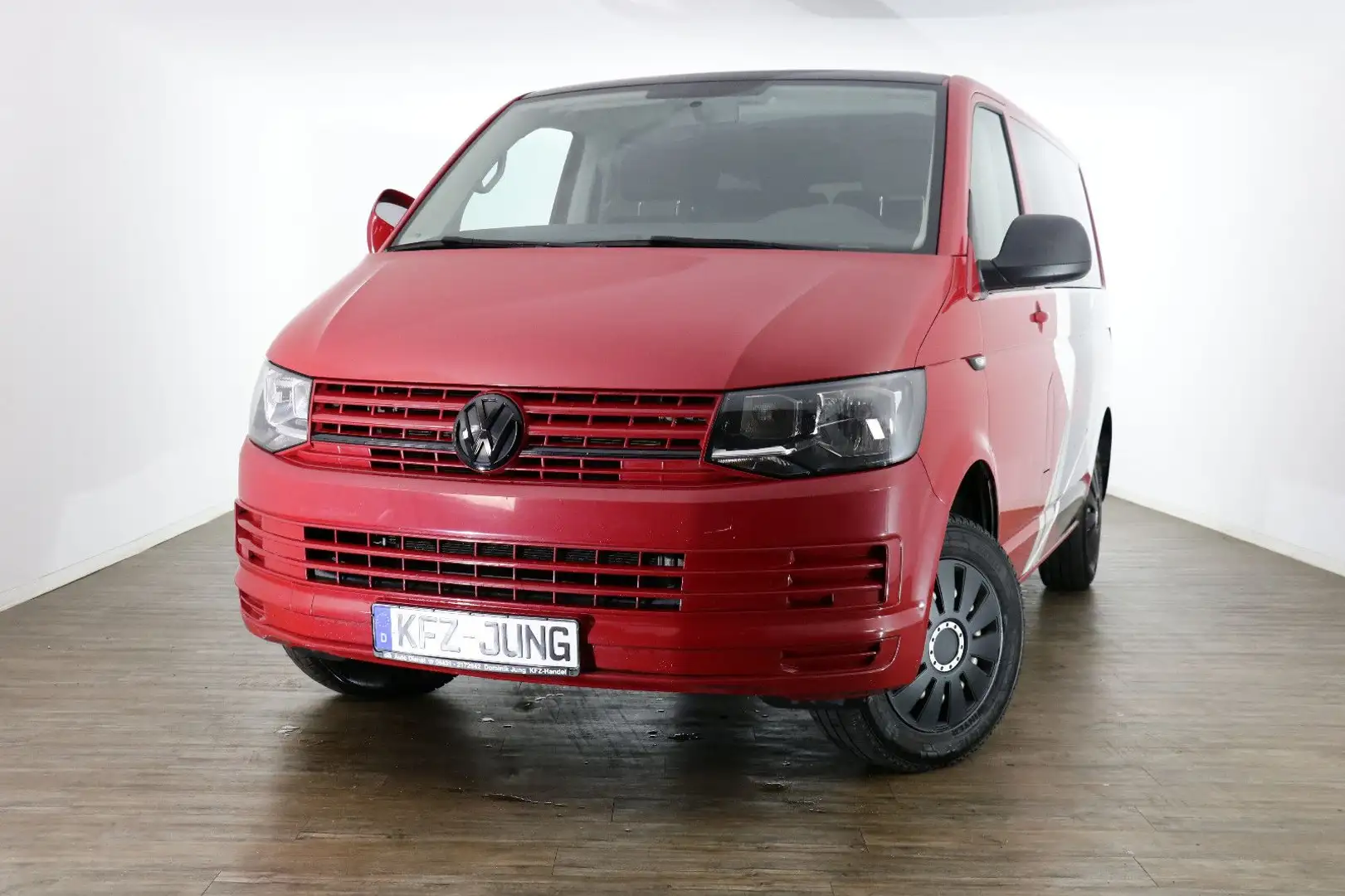Volkswagen T6 Caravelle *9-Sitzer*HU/AU+Service neu*Klimaaut Красный - 1