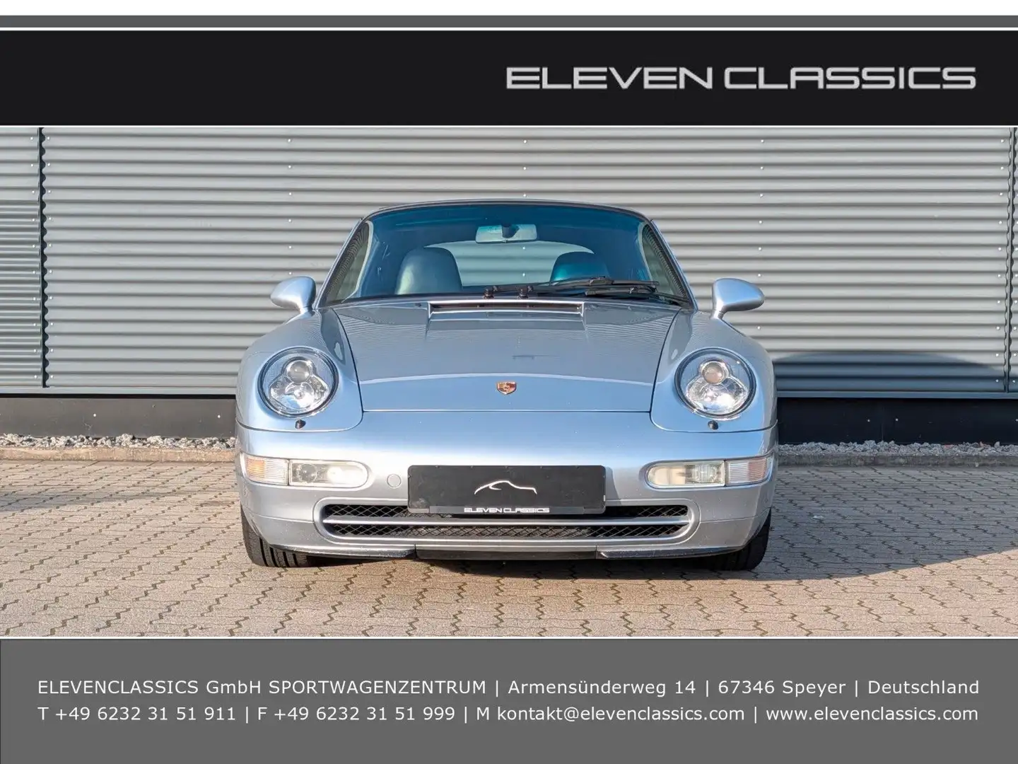 Porsche 993 Carrera 2 Cabriolet Argintiu - 2