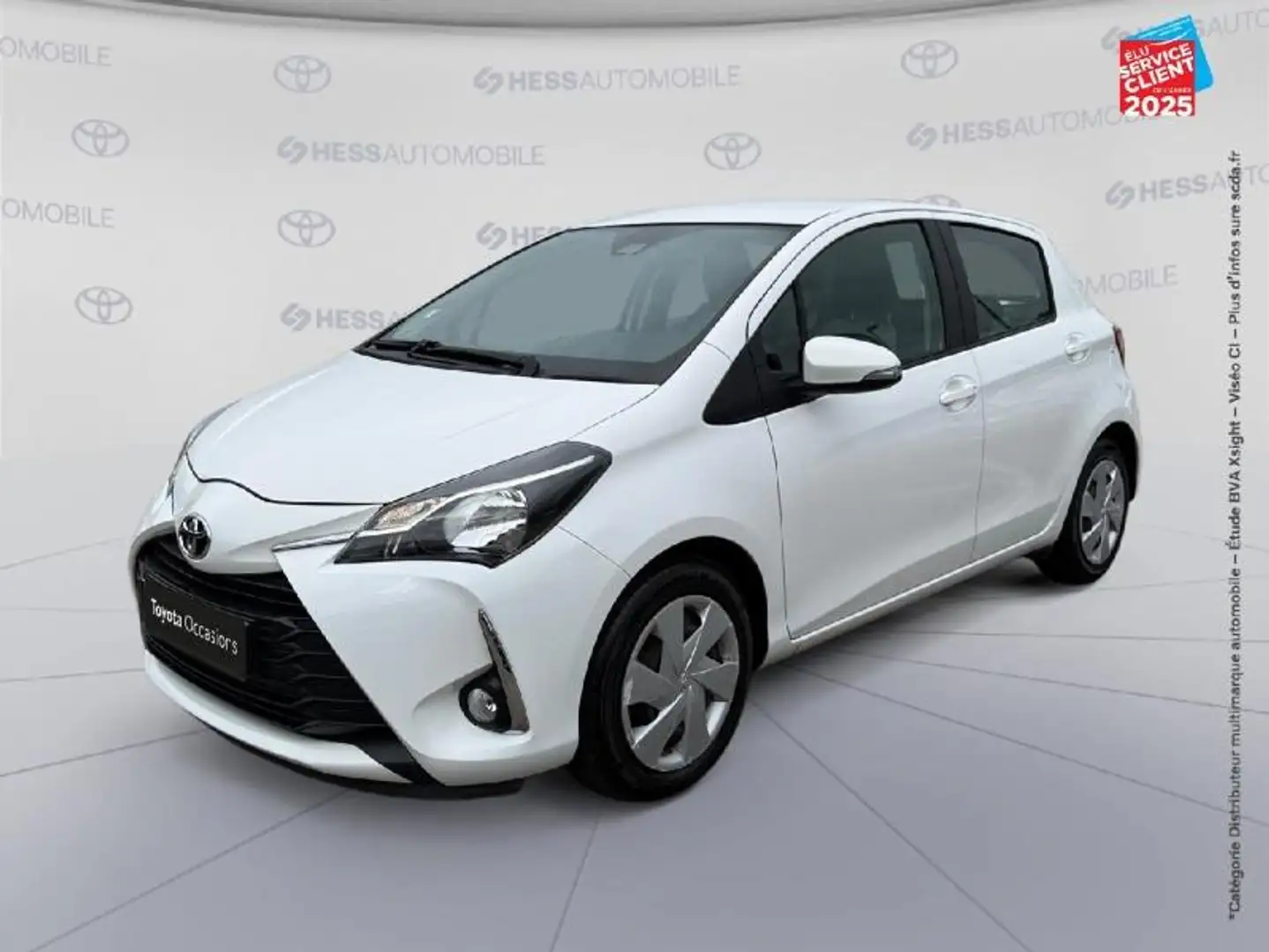 Toyota Yaris 90 D-4D France Business 5p GPS Camera Bianco - 1