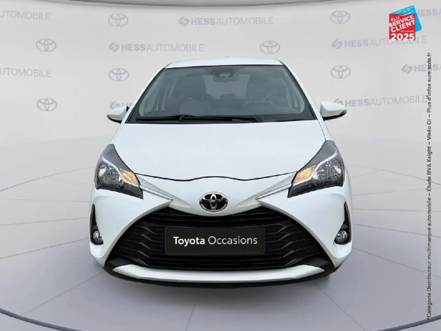 Toyota Yaris 90 D-4D France Business 5p GPS Camera Bianco - 2