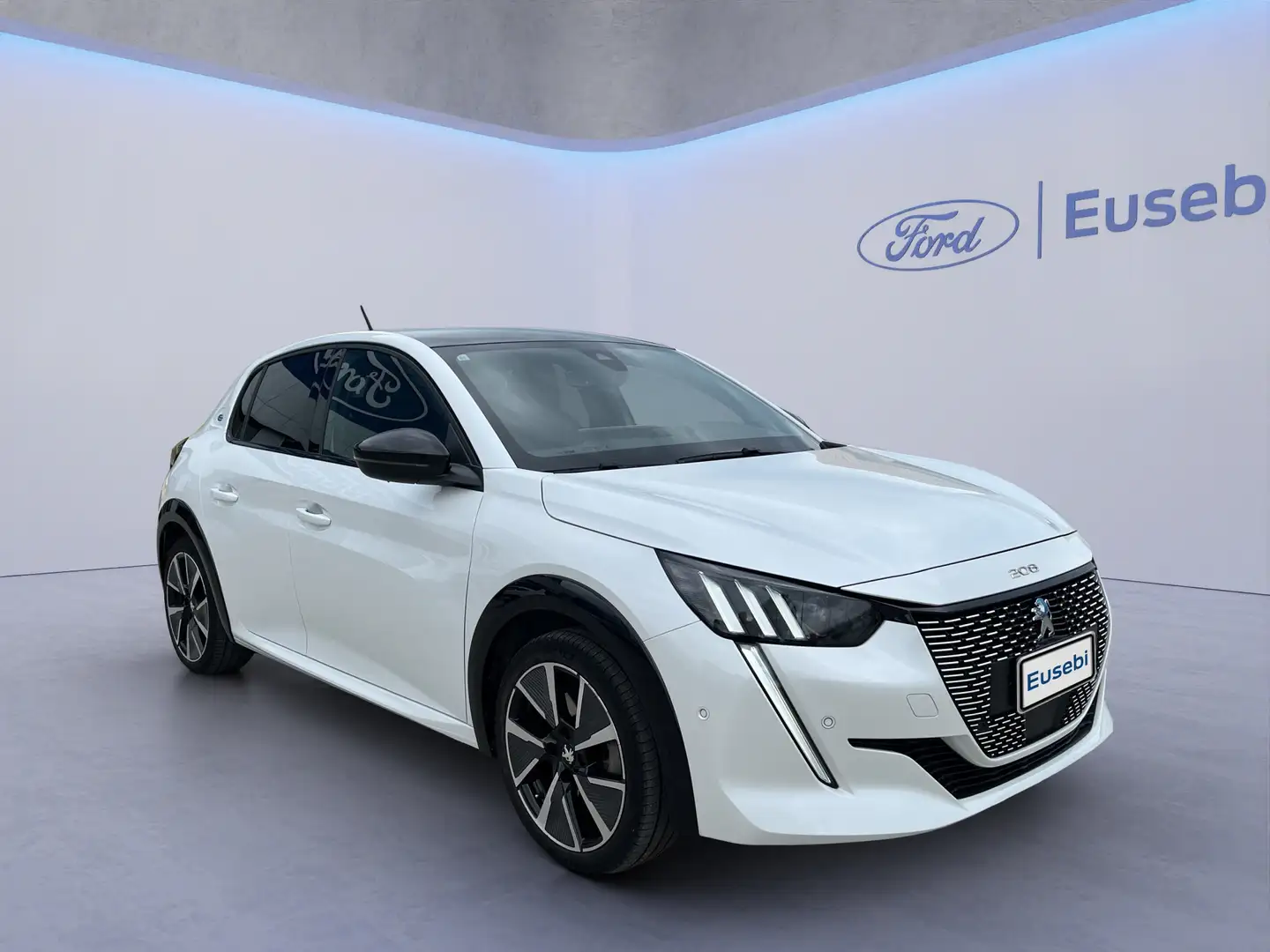 Peugeot 208 motore elettrico 136 CV 5 porte GT Line Bianco - 1