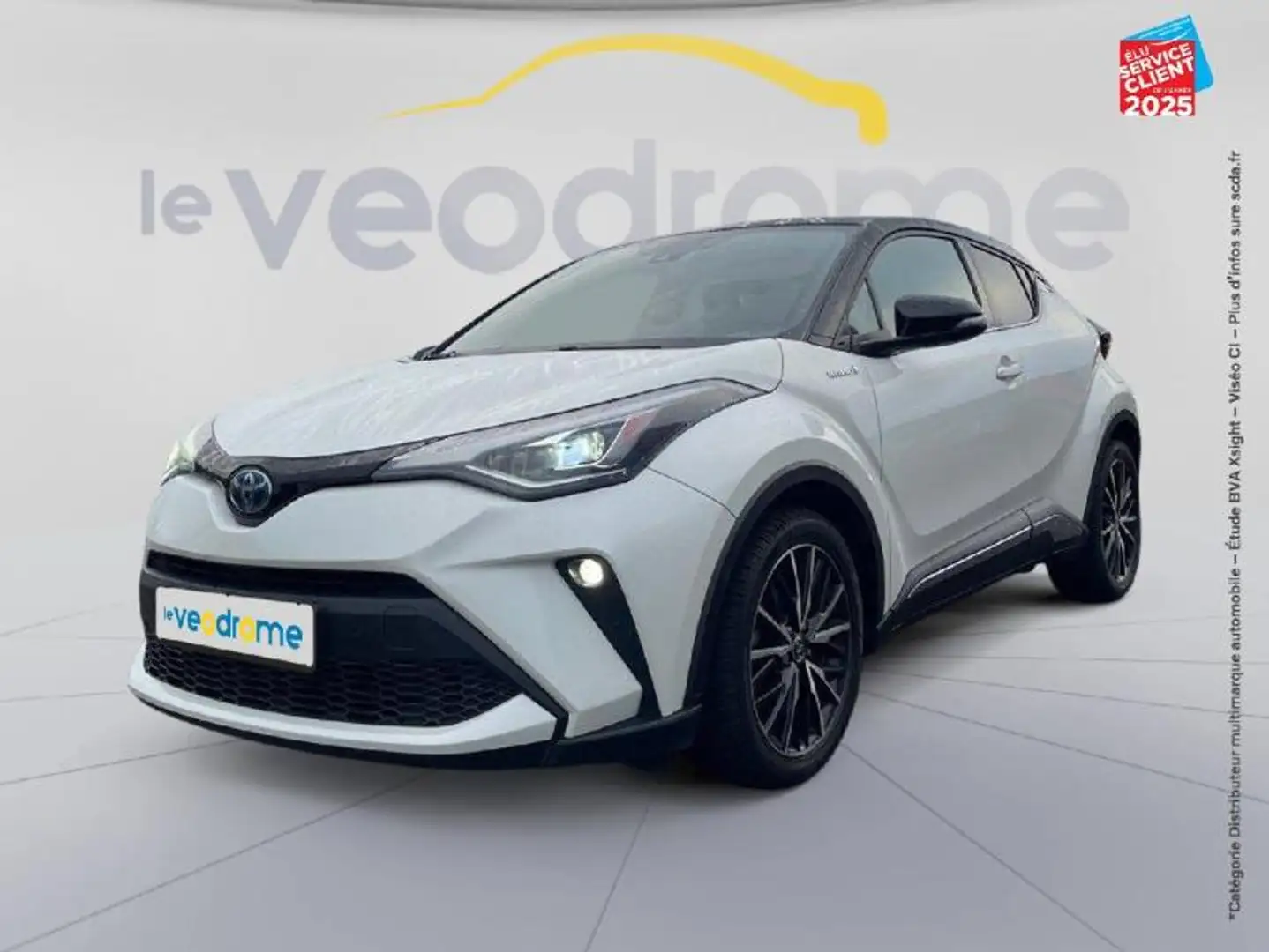 Toyota C-HR 184h Distinctive 2WD E-CVT MY20 Blanc - 1