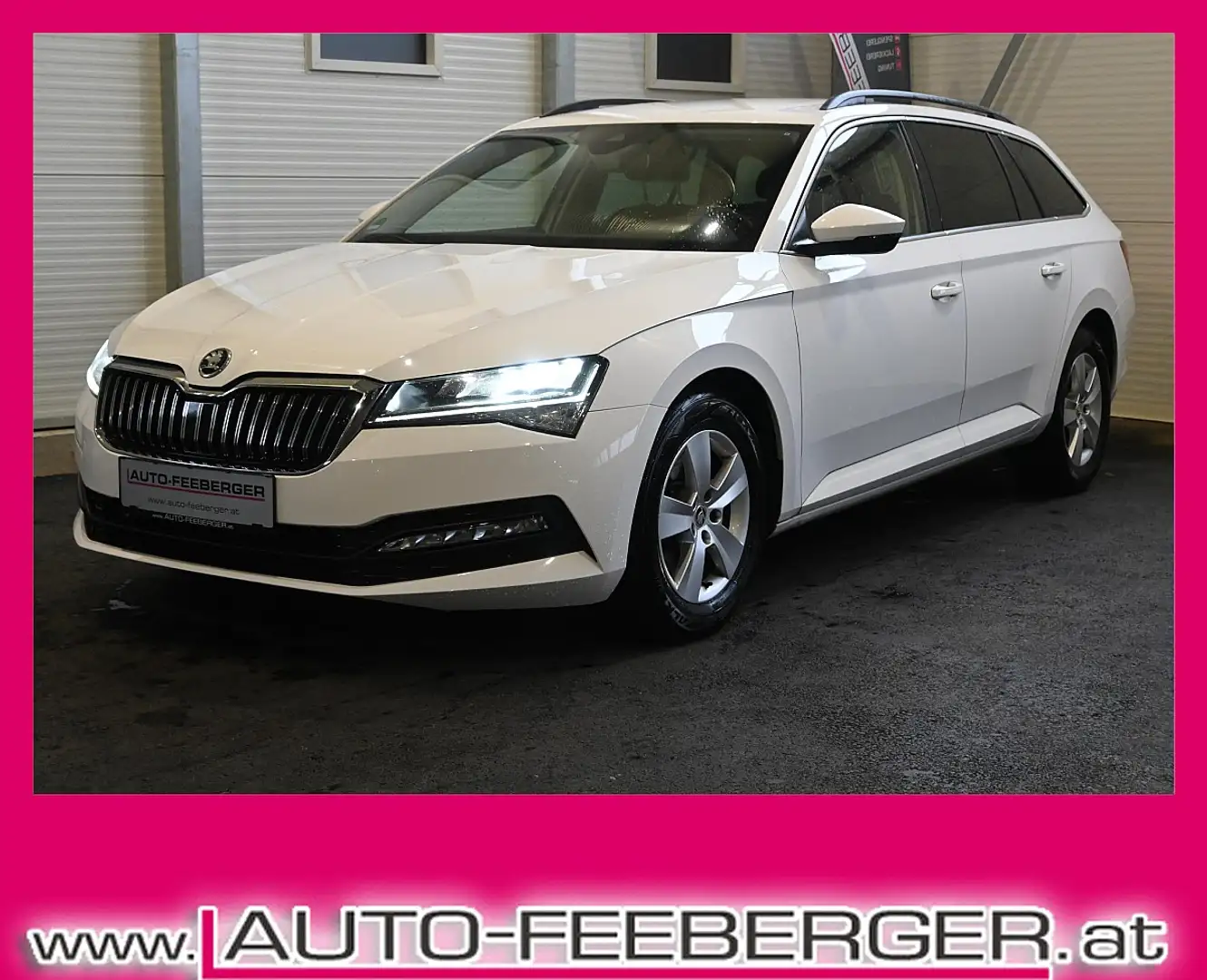 Skoda Superb Kombi 2,0 TDI Ambition DSG; ACC, Virtual Cockpi... Weiß - 1