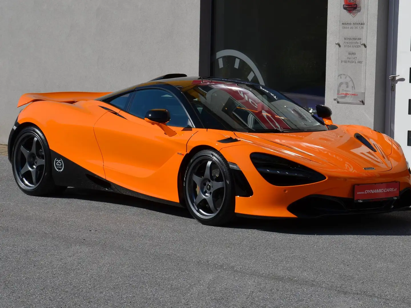 McLaren 720S 25th anniversary F1 LeMans 1of50 EU €296.000,- Orange - 1