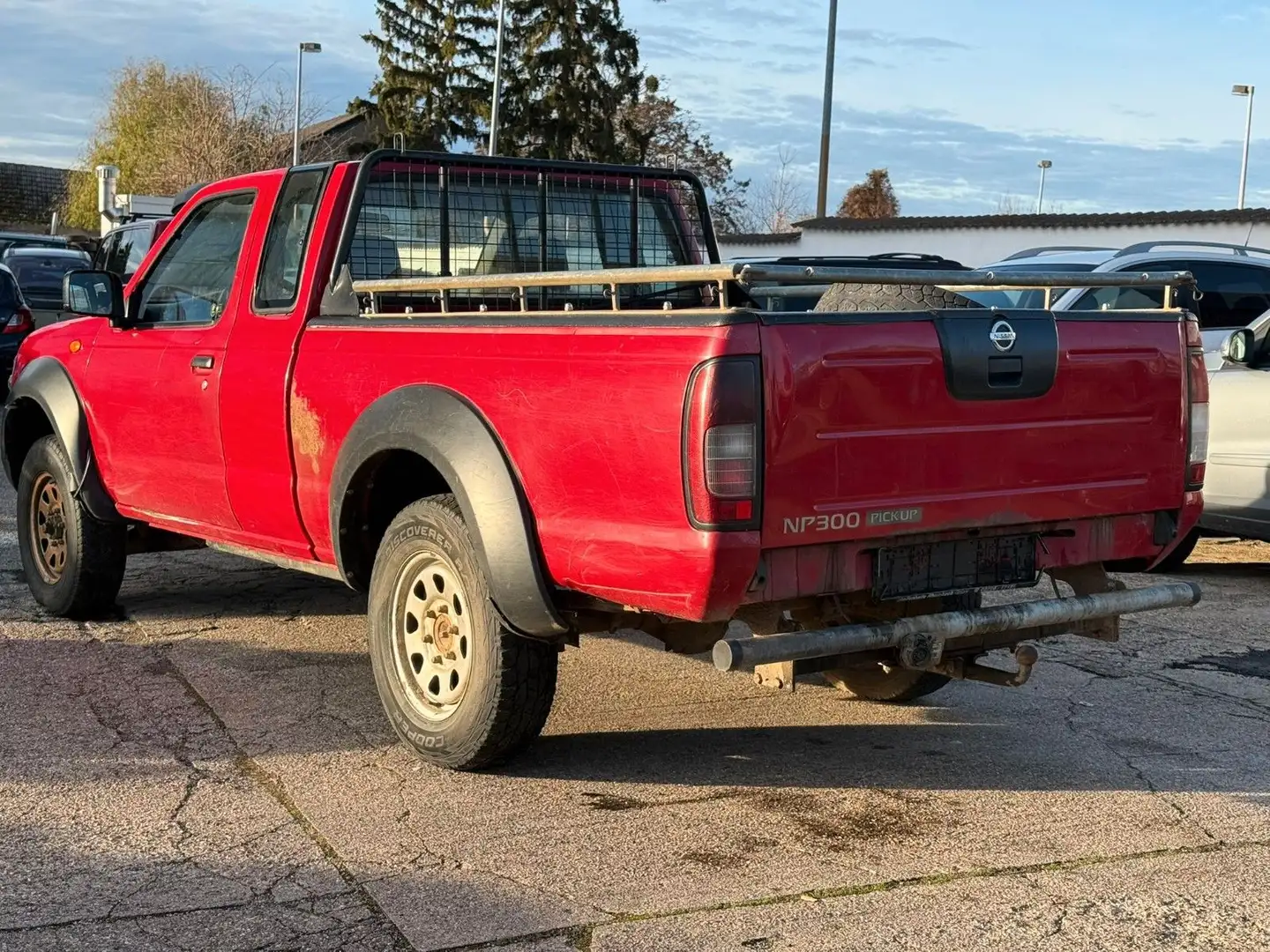 Nissan Navara NP300 Pick-up King Cab 4X4*KLIMA* Rood - 2