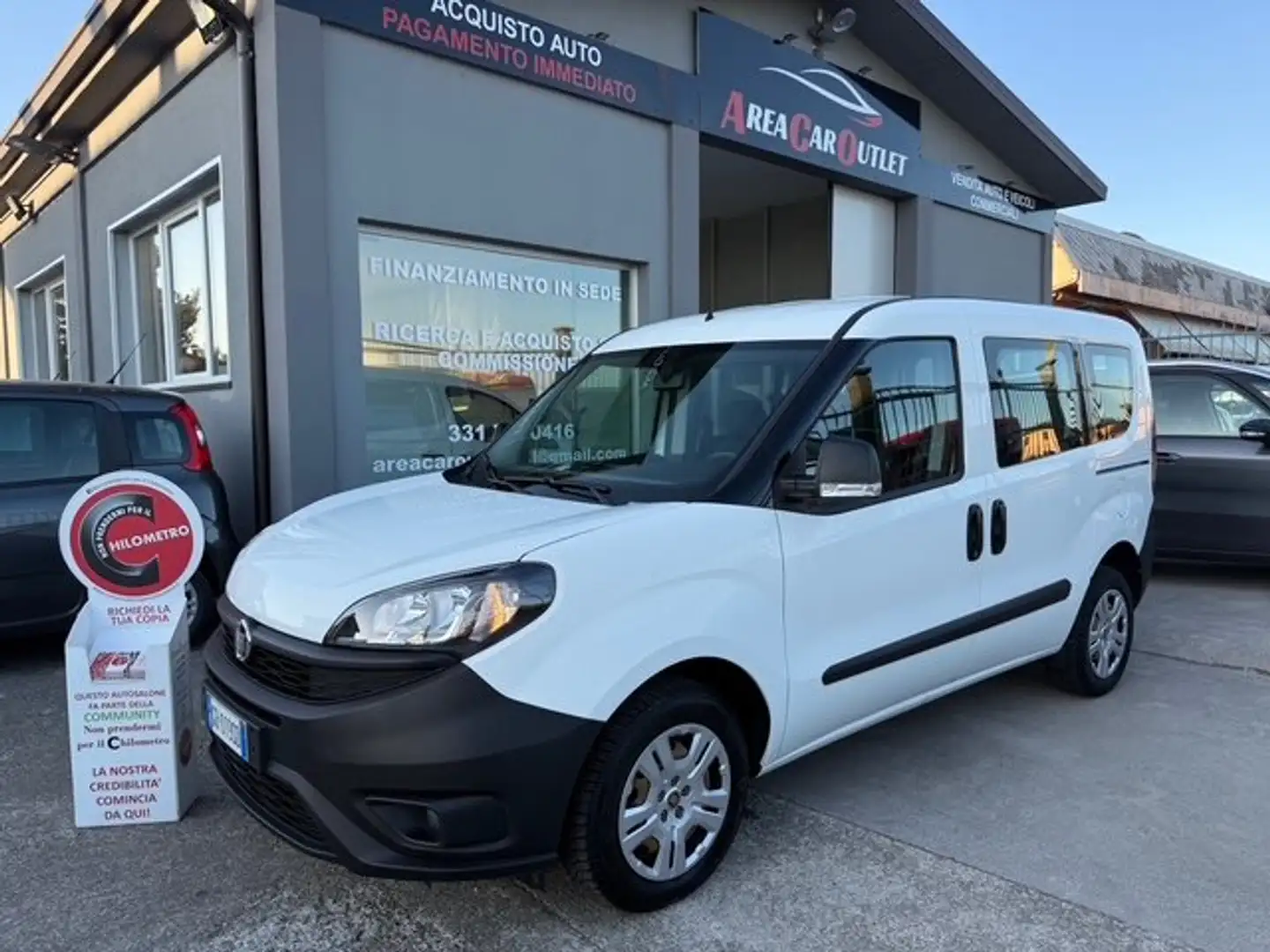 Fiat Doblo 1.3 Mjet 95cv E6D COMBI 5 POSTI N1*2020*km 67.304 Weiß - 1