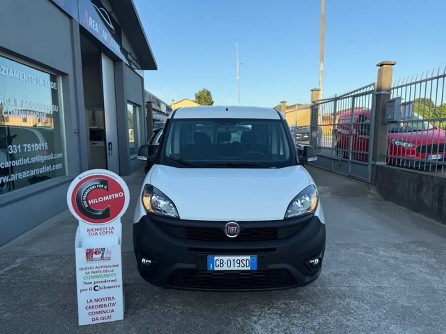 Fiat Doblo 1.3 Mjet 95cv E6D COMBI 5 POSTI N1*2020*km 67.304 Weiß - 2