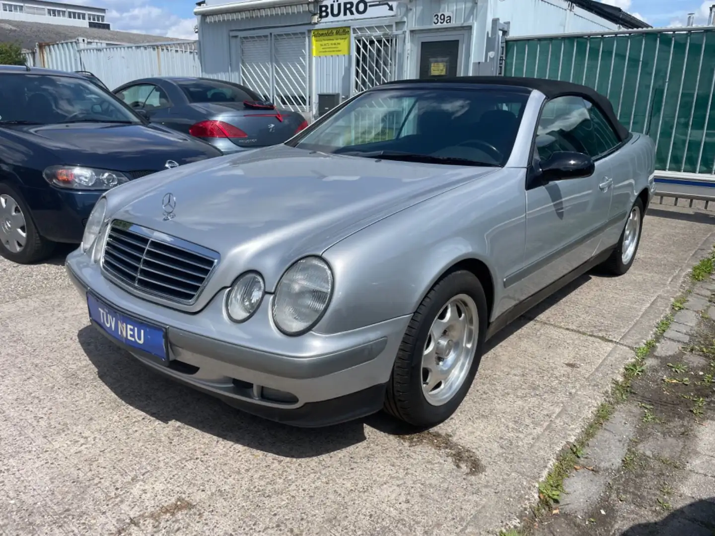 Mercedes-Benz CLK 230 K CABRIO ALU KLIMA SERVICE + TÜV NEU !!! Silber - 1